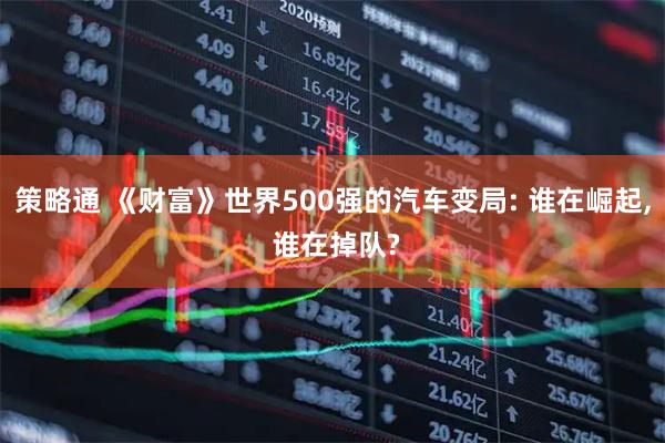 策略通 《财富》世界500强的汽车变局: 谁在崛起, 谁在掉队?
